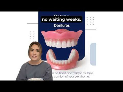 Heat and Fit™ NowDenture™ – Immediate Dentures by Mail – Ready to Use in Minutes!